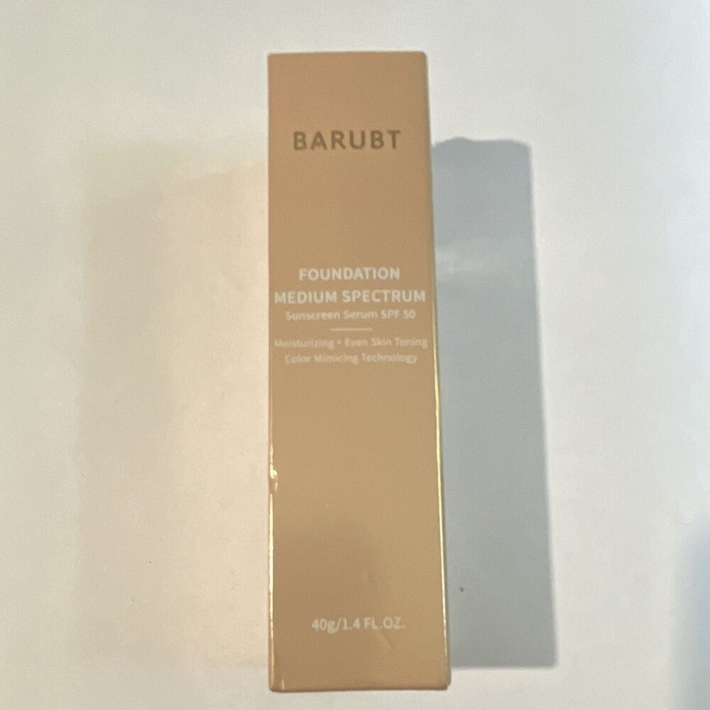 BARUBT Medium Spectrum Serum Foundation Medium Coverage SPF 50 1.4 fl oz